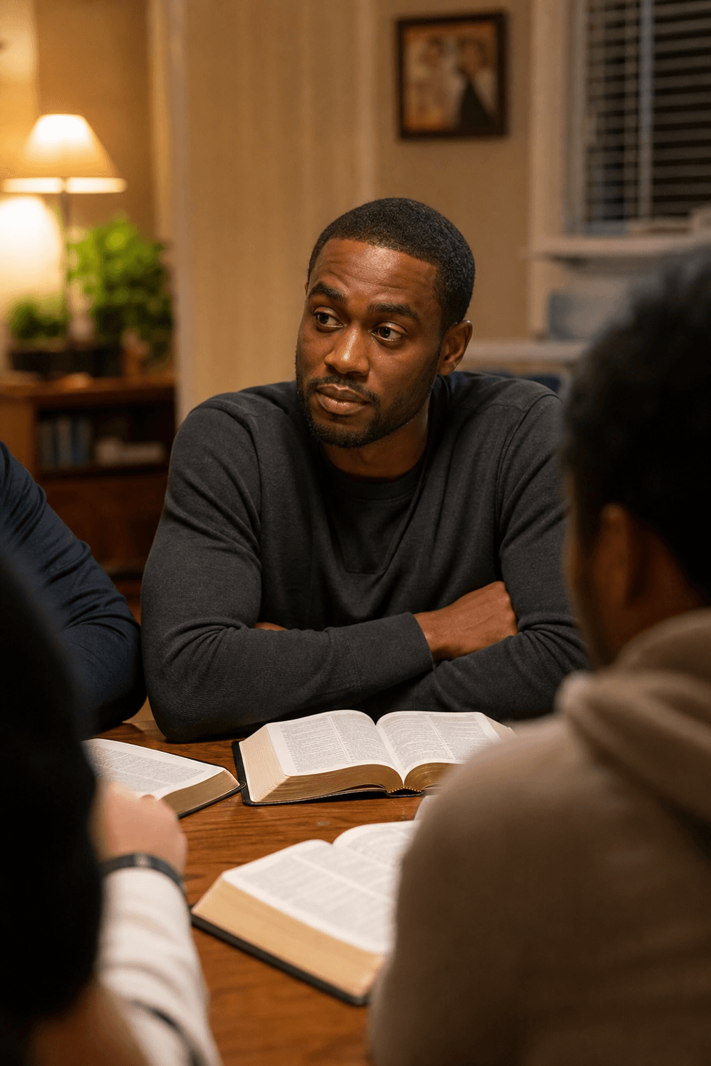 Portrait of a young adult in the church community